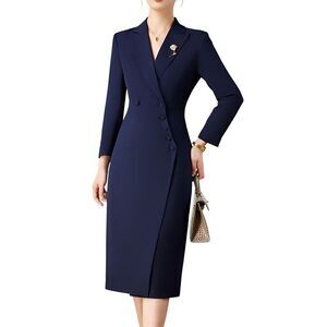 Vincent Womens  Midi Dress